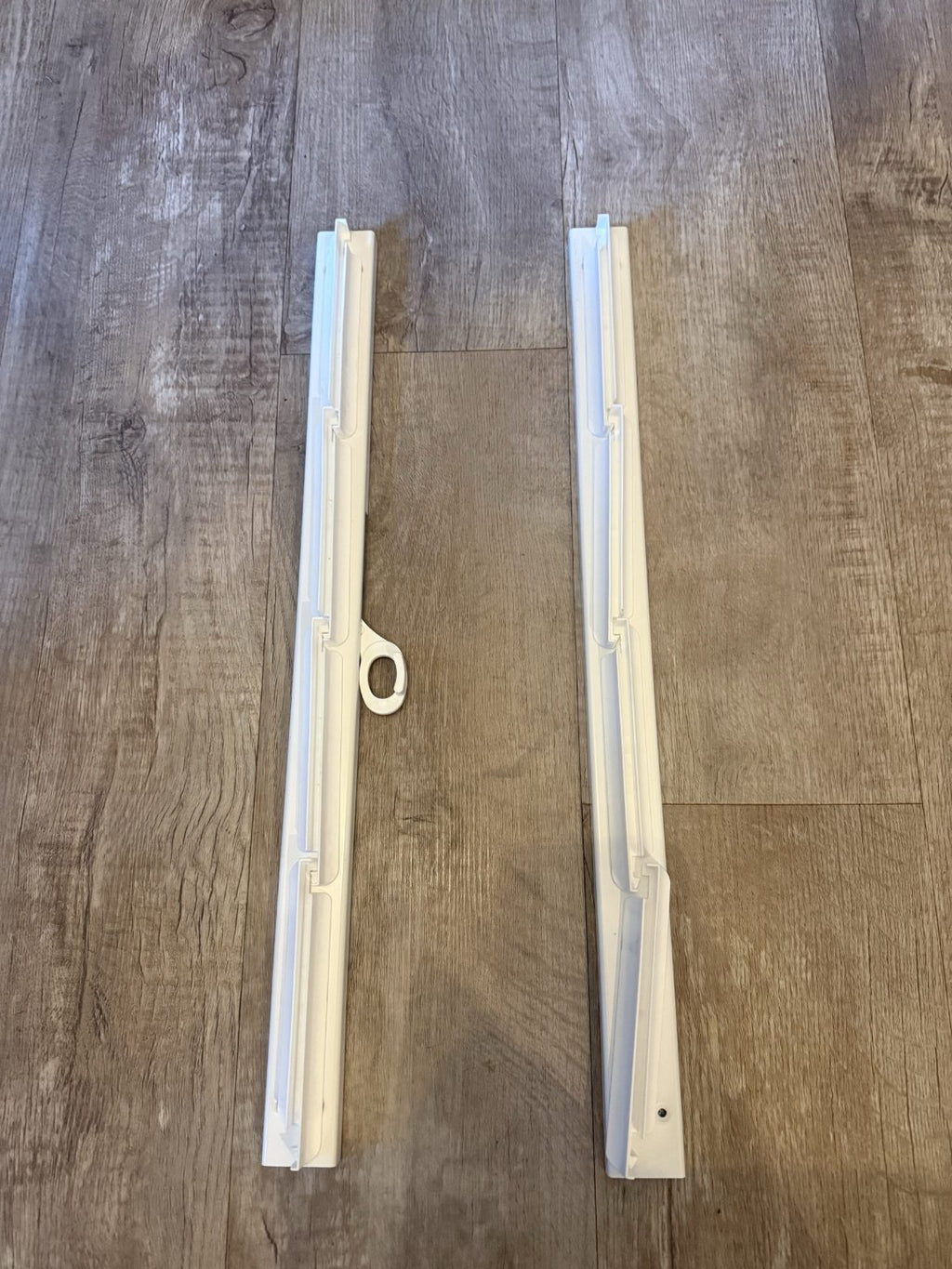 White louver window frames 4 blade